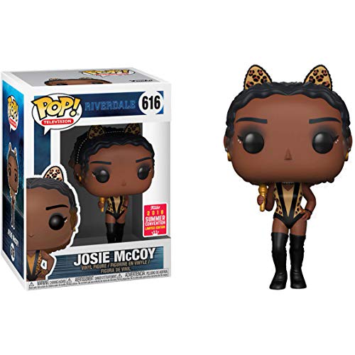 Funko Josie McCoy (2018 Summer Con Exclusive): Riverdale x POP! TV Vinyl Figure & 1 POP! Compatible PET Plastic Graphical Protector Bundle [#616 / 30323 - B]