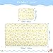 Baby Yellow Playful Seals Cooling Baby Fitted Crib Mattress 28