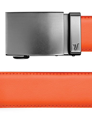 Image of Mission Belt Men's Leather Ratchet Belt, 40mm Metal Collection