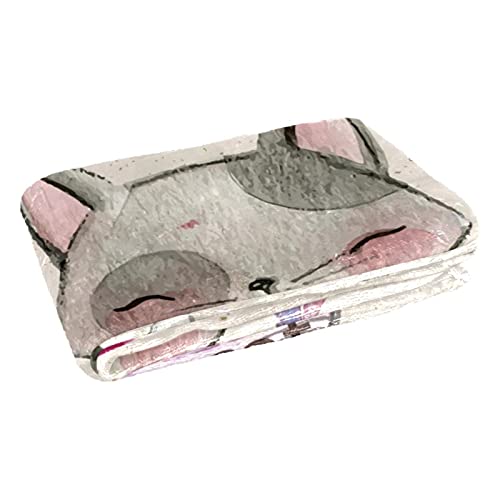 Couverture chat contre le froid plaid l&eacute;ger lit et canap&eacute; - 3