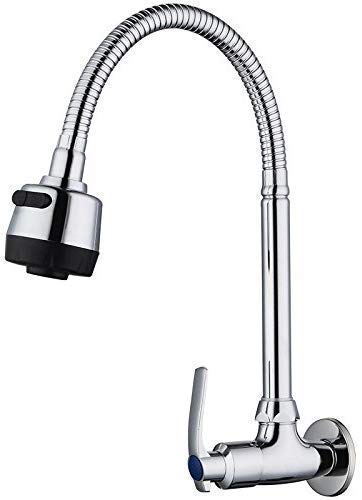 Hiru Kitchen Faucet Stainless Steel 304 Pillar/Wall Flexible Hose Sink Water Tap Standard