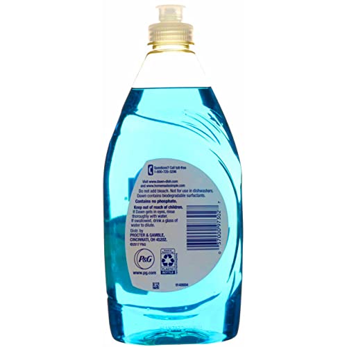 Image of Dawn Ultra Original Dish Detergent Liquid Blu Plastic Squeeze Btl Rp, 16.2 Ounce