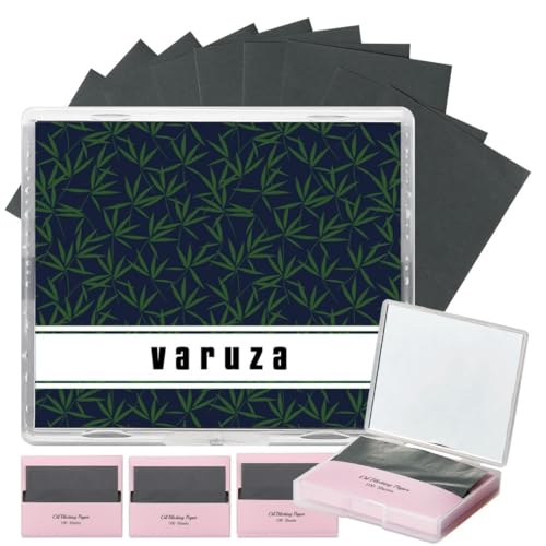 [�o���U] varuza ���Ԃ�Ƃ莆 ���P�[�X�Z�b�g �l�X�ȑI�� ���Ԃ�Ƃ肪�� Oil Blotting Paper (400�� (���P�[�X�t��), �Y (CHARCOAL))