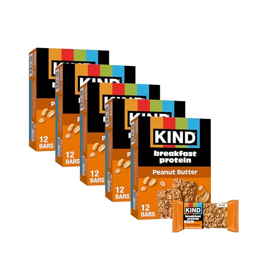 KIND Breakfast Protein Bars, Peanut Butter...