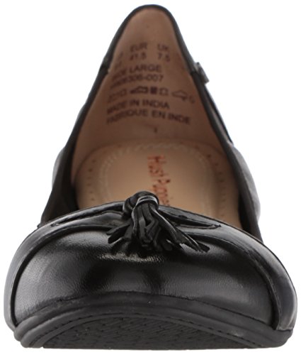 Hush Puppies Women's Heather Tassel Ballet Flat, Black, 10 M Us #TOP1