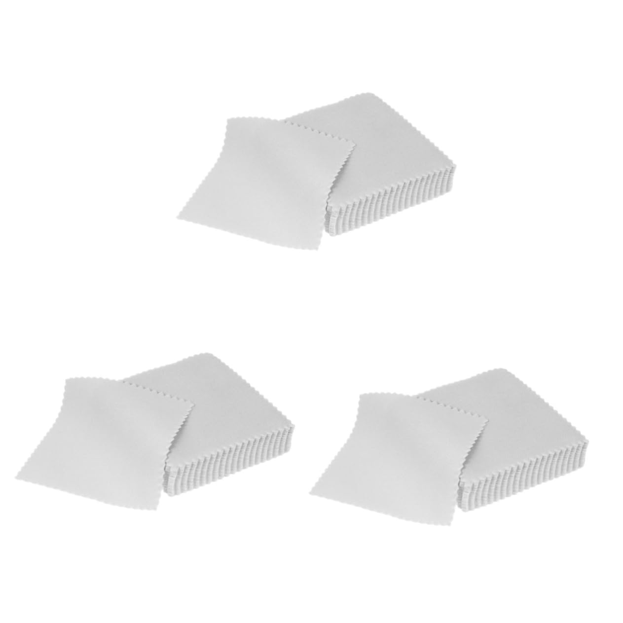 CALLARON Pezza per Pulire Panno Pulizia Jade Panno Pulizia Portatile Prodotti per La Pulizia Detergente per Tessuti per Gioielli Gel Panno per La Pulizia delle Lenti Grey
