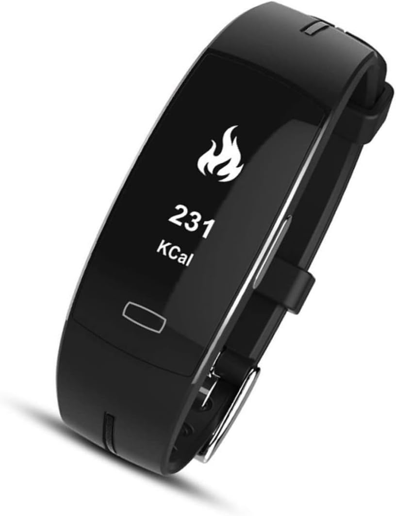 ToddMommy Black Step Counter Wristband Fitness Kuwait Ubuy