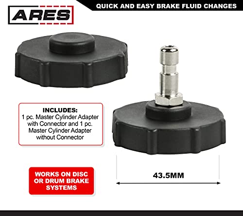 Image of ARES 18057 2-Pc 43.5mm Master Cylinder Adapter - Chrysler, Dodge, Jeep