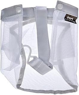 DOMO PAK LIVING Tillet Basket + 20 clothespins, White, diametro 20 cm x 19 cm