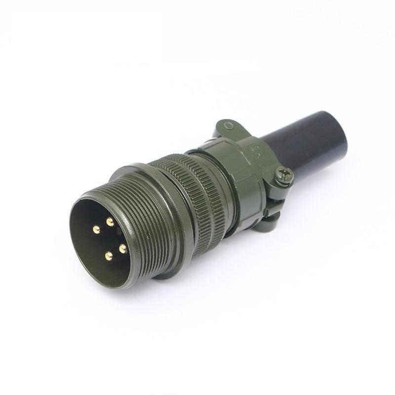 MS3101A-22-22P Aviation Plug Servo Motor Connector MS5015 4-core 4 Pin US Military Standard