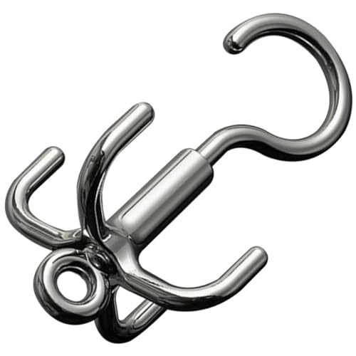 PRETYZOOM 4pcs Rotating Claw Belt Hanger Sturdy Claw Clothes Hook for Efficient Closet Organization Space Saving Design for Belts Bags and Accessories for Home Use