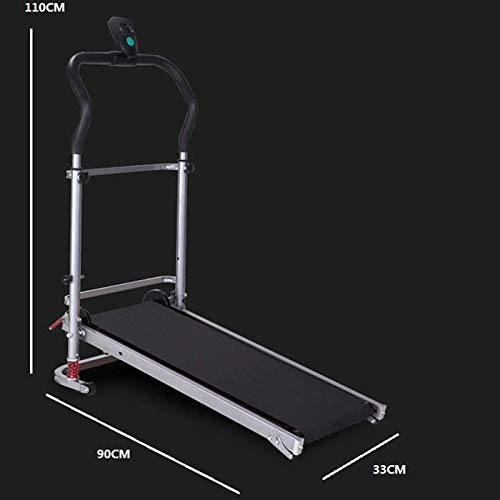 Image of Compact Folding Treadmill for Home, Electric Walking Running Machine, Low Noise Running Fitness with Display