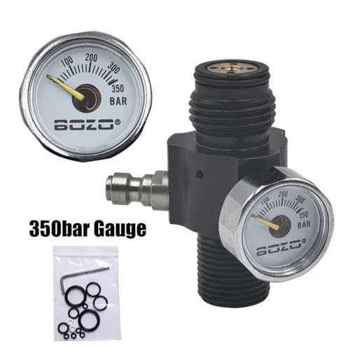 Régulateur de pression pour réservoir d'air comprimé M18 x 1.5 ajustable 0-2500 psi - 6