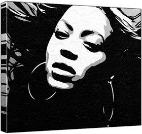 Beyonce Stencil