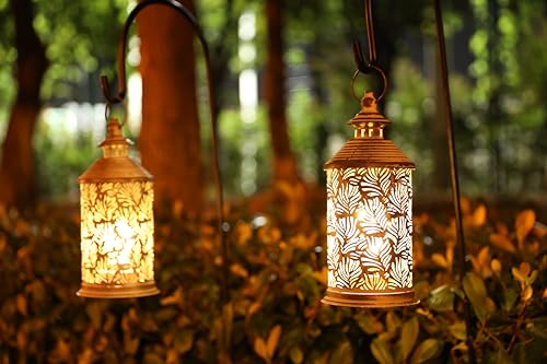 JHY DESIGN - Set di 2 lampade da tavolo in metallo...