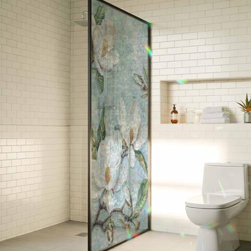 Vinilo Decorativo para Ventana efecto Vitral 19.6x39.3 pulgadas miniatura 4