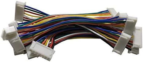 8 PCS 7 PIN JST XH Female Connector on Both Side - 100mm 1007 26 AWG & 16 PCS 7 PIN JST XH Male Connector image 5
