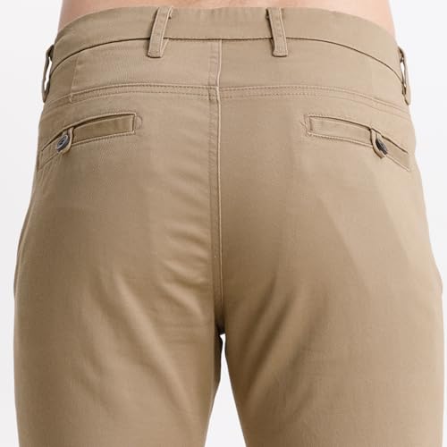 Image of Match Men's Wild Retro Multi-Pockets Utility Casual Cotton Cargo Trousers #3357