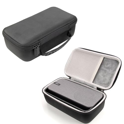 Hard Travel Case for Bose Soundlink Home Bluetooth Speaker, EVA Storage Bag Carrying Organizer Box for Portable Audio Outdoor Home Speakers -Black