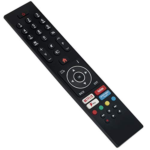 RC43137P VINABTY Replace Universal Remote Control Fit for Bush Digihome Finlux & Electriq Smart TV's 10122451 49-EB-UHD,10122539 40-EB-FHD