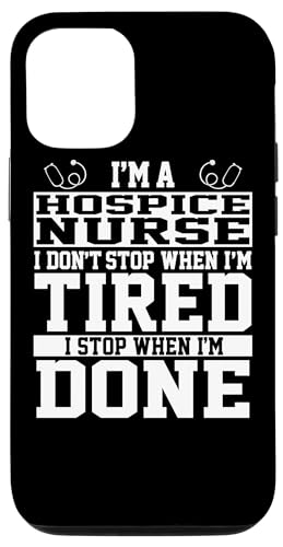 Custodia per iPhone 13 Hospice Nurse Apparel - Divertente design per infermieri