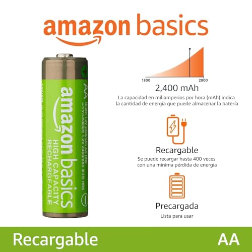 Pilas recargables AA 10 Imagen adicional
