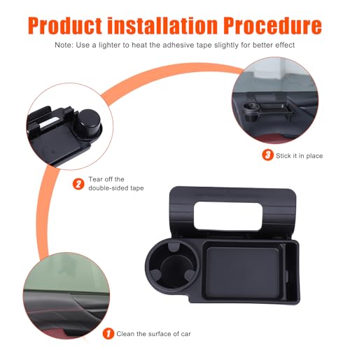 Portavasos colgante para ventana de carro Subaru Forester miniatura 5
