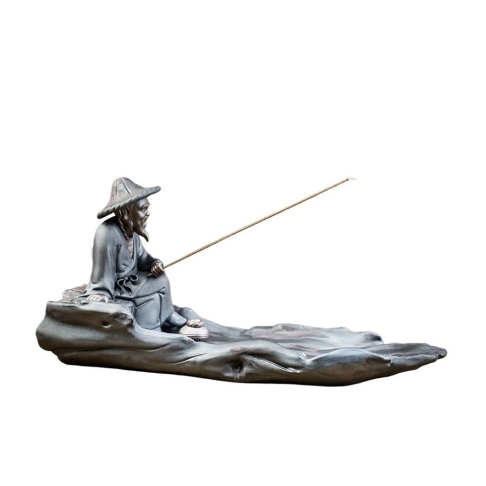 Incense Holder, Creative Ceramic Incense Burner Ornament Office Tea Ceremony Holder Decoration