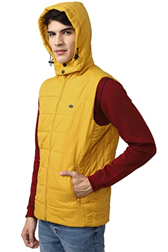 Image of Peter England Mens Nylon & Net Standard Length Jackets