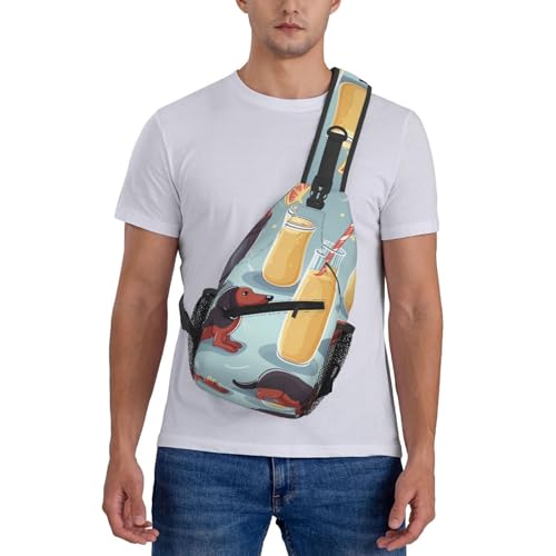 Bolso cruzado para hombre y mujer, mochila bandolera miniatura 7