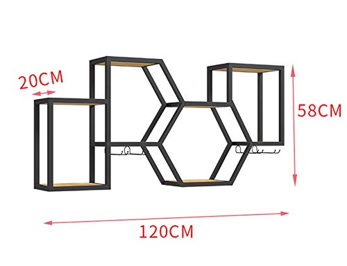 Casier à vin Décor de Maison en fer pour optimiser l'espace - 4