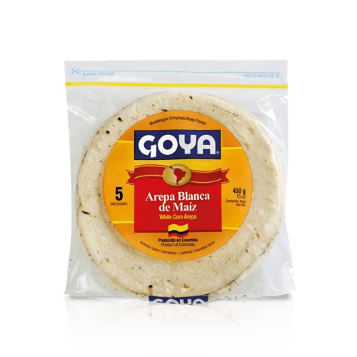 Arepa de Maíz blanco Goya 5unid 450gr