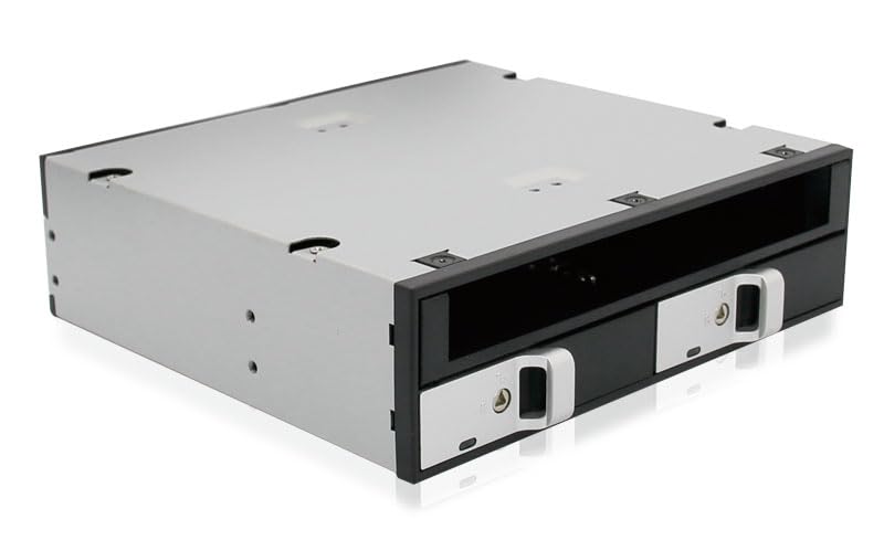 SE-IHD-221S-D Internal 5.25" DVD ROM Bay 2 x 2.5” Mobile Rack Trayless with Slim ODD Space (HDD and DVD ROM not Included)