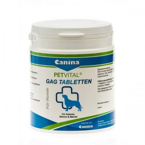 Canina Pharma PETVITAL GAG Tabletten 600 g, Hundepflege, Tierpflege