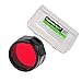 EdisonBright Fenix Filter Adapter, Red AOF-S-RED Battery Case for PD35, PD12, UC35