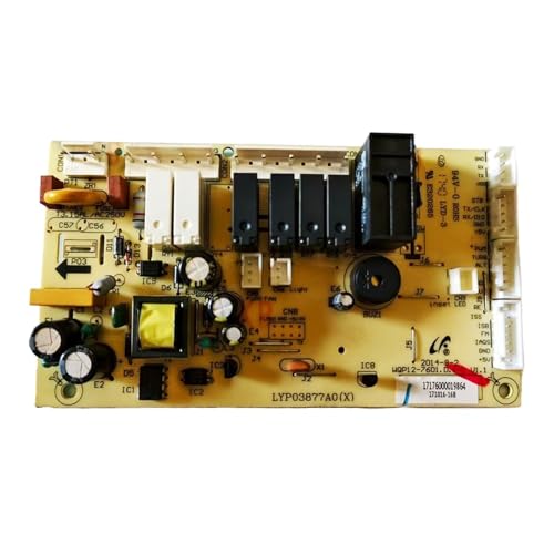 Compatible con Midea, placa base de control de lavavajillas, placa de alimentación, placa base LYP03877A0 ​​(X) WQP12-7601 17176000019864