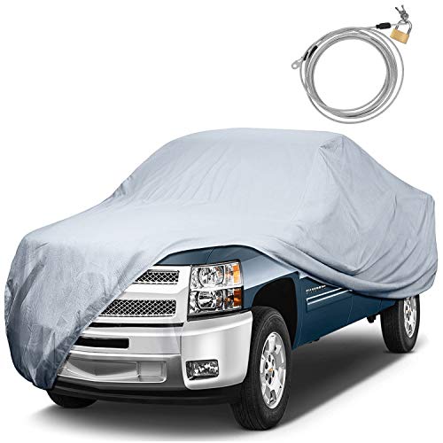 KAKIT 6 Layers Truck Cover - Windproof Waterproof All Weather, for Summer...