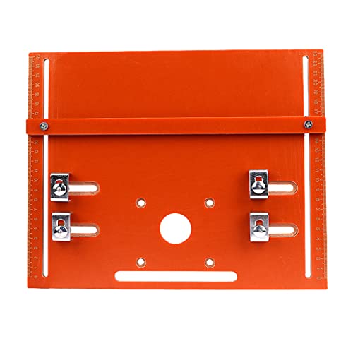 Placa base de posicionamiento para máquina de corte, accesorios para carpintería, uso en carpintería, placa inferior para piscina de suelo