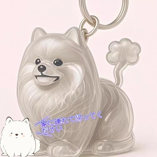 Hundehaaraufbewahrungs-Schlüsselanhänger, transparenter Kunststoffanhänger, Haustier-Memory-Kollektion für Taschen (Liegende französische Bulldogge)