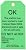 Brady 86682 5-3/4" Height, 3" Width, B-853 Cardstock, Black On Green Color Scaffolding Tag (Pack Of 100)