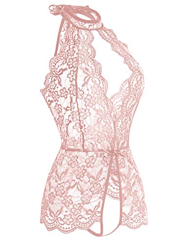 Image of Ababoon Women One Piece Lingerie Lace Sexy Baby Dolls Teddy Sleepwear