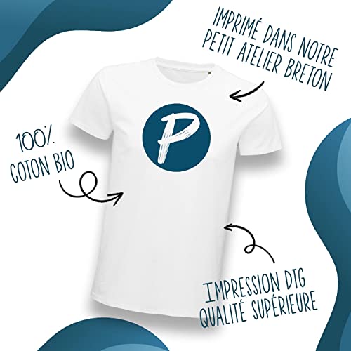 T-shirt homme Best Prof Ever en coton pour enseignant