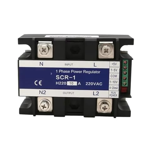 Régulateur de tension 220V SCR 10A monophasé avec entrée 4-20mA 0-10V