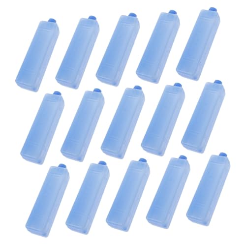 PartyKindom 15 Piezas Bolsas de Hielo Reutilizables para Enfriadores Bloques Congeladores para Transporte de Alimentos y para Cajas de Almuerzo y Ventiladores de Aire Acondicionado