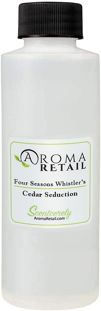 Cedar Seduction Fragrance Oil Experienced at Four Seasons Whistler Hotel, 4 oz Refill for Aroma Diffusion Machine