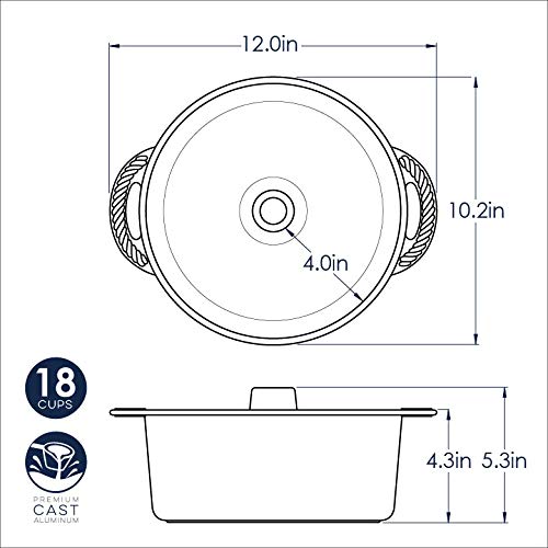 Nordic Ware 52537 Procast Angel Food Cake thumb #1