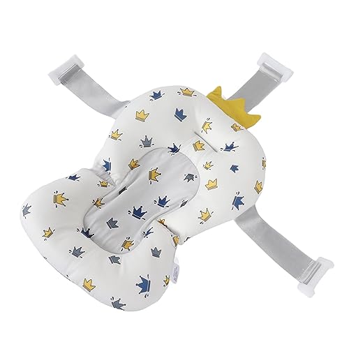 Image of Baby Bath Pad,Adjustable Newborn Toddler Bath Cushion Infant Support Seat Pillow for Bathtub