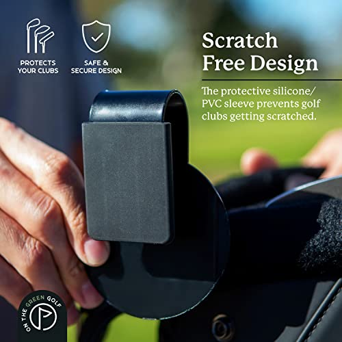 On The Green Golf, Magnetic Golf Towel With Magnet Landing Pad Golf Towel Clip. Absorbent Waffle Microfiber Magnetic Golf Towel With Removable Magnet And Strong Magnetic Clip Metal Landing Pad. #TOP5