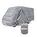 Produktbild deiwo Wohnmobil Schutzhülle | Größe S - XXL | 570-750 cm | 4 Schicht | 160 g/qm | Atmungsaktiv (L (235 x 650 x 270))