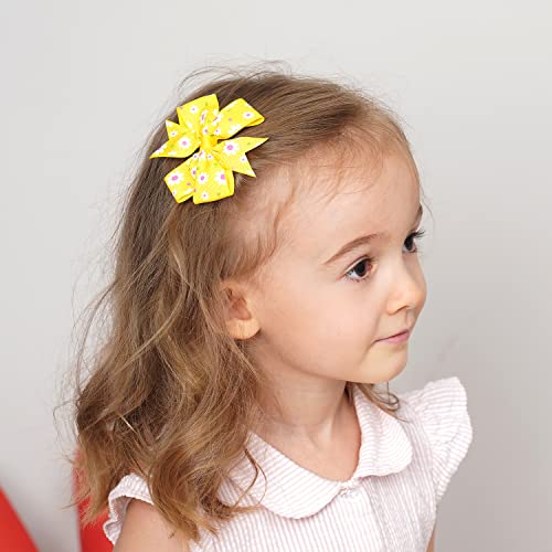 40Pcs 3 Inch Hair Bows For Girls Grosgrain Ribbon Toddler Hair Accessories With Alligator Clip Bow For Toddler Girls Baby Kids Teens In Pairs #TOP2